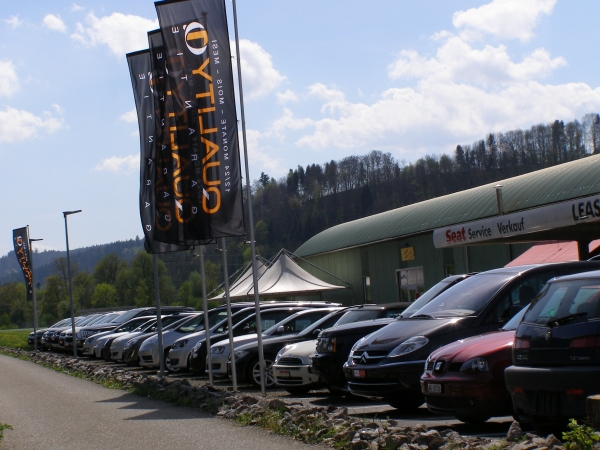 Hack Autotreff AG, Auf unserem Occasionsplatz in Teufenthal stehen interessante Occasionsfahrzeuge zur Probefahrt für Sie bereit